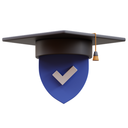 Education Insurance  3D Icon