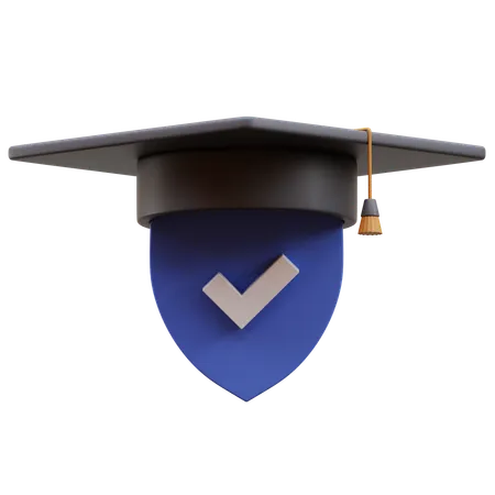 Education Insurance  3D Icon