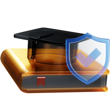 Education Insurance  3D Icon