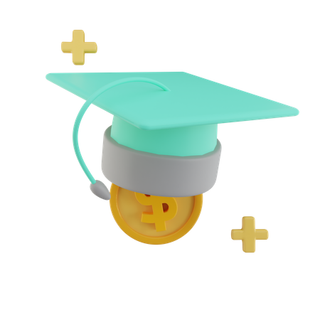 Education Investment  3D Icon