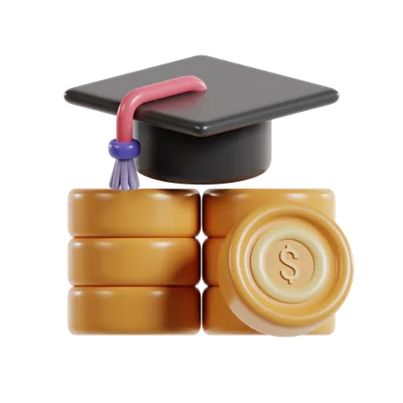 Education Investment  3D Icon