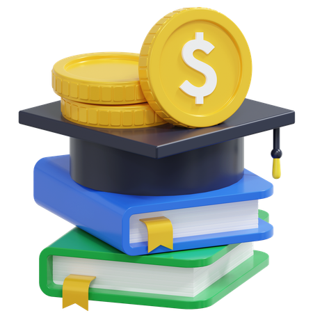 Education Investment  3D Icon