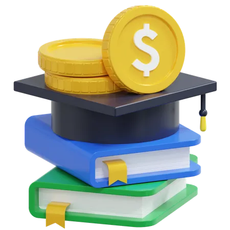 Education Investment  3D Icon