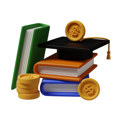 Education Investment  3D Icon