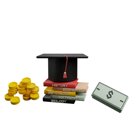 Education Investment  3D Icon