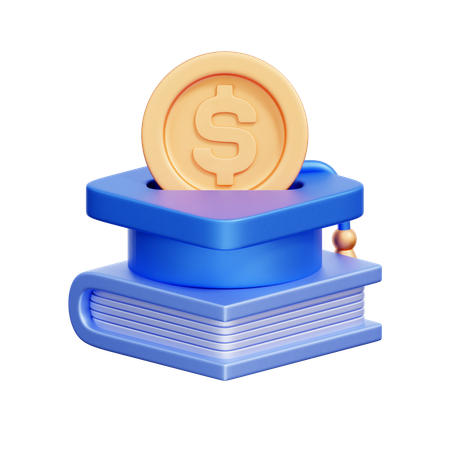 Education Investment  3D Icon