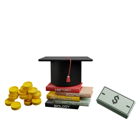 Education Investment 3D Icon