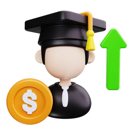 Education Loan  3D Icon