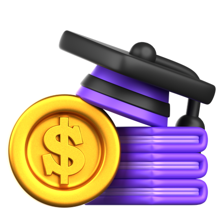 Education loan  3D Icon