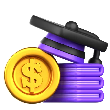 Education loan  3D Icon