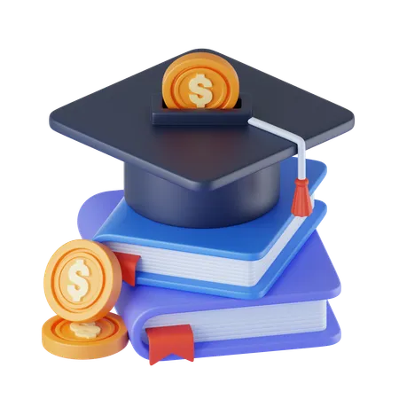 Education Money  3D Icon