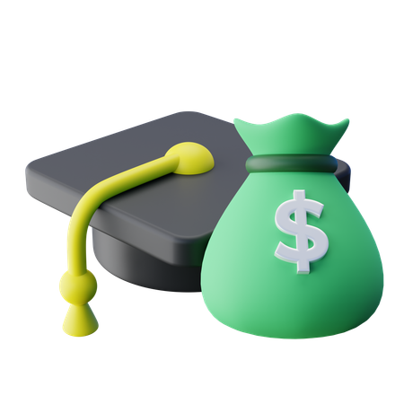 Education Scholarship  3D Icon