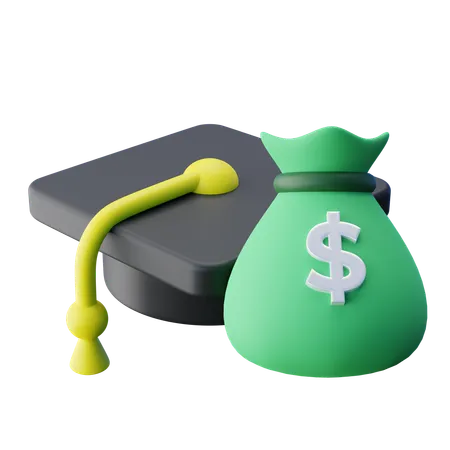 Education Scholarship  3D Icon