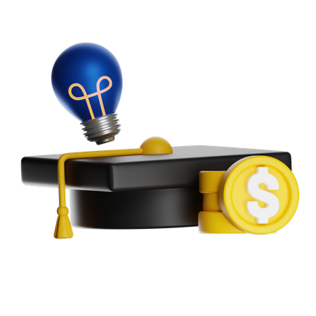 Education Scholarship  3D Icon