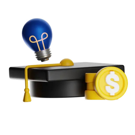 Education Scholarship  3D Icon