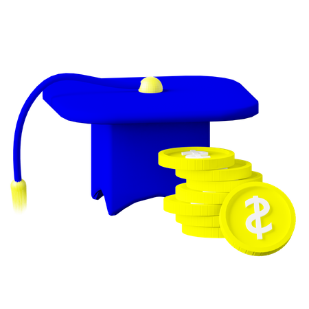 Education Scholarship  3D Icon