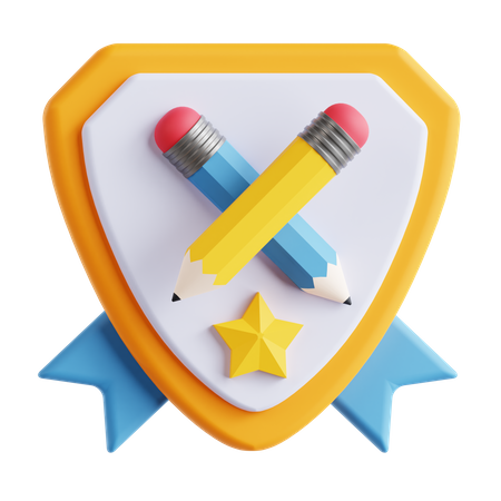 Education Security 3D Icon