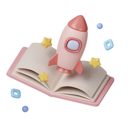 Education Startup  3D Icon