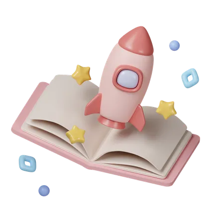 Education Startup  3D Icon