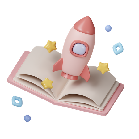 Education Startup 3D Icon