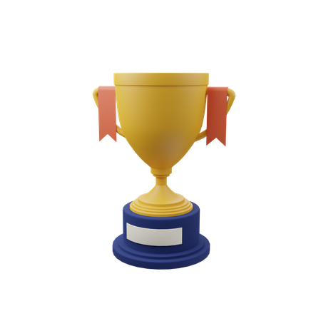 Education Trophy  3D Icon