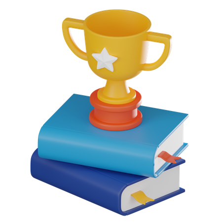 Education Trophy  3D Icon