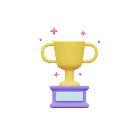 Education Trophy  3D Icon