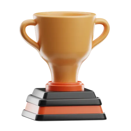 Education Trophy  3D Icon