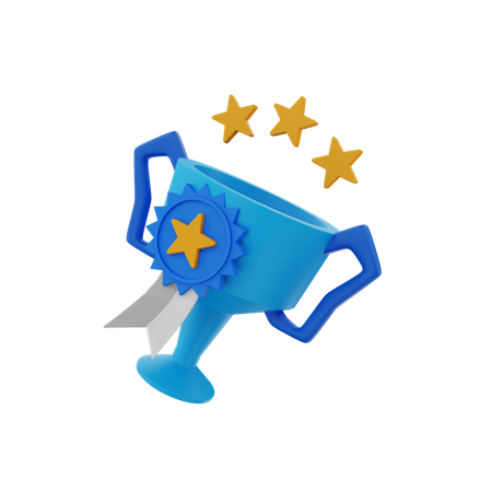 Education Trophy  3D Icon