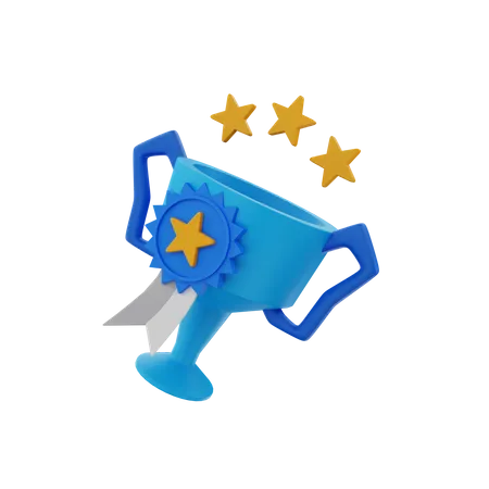 Education Trophy  3D Icon