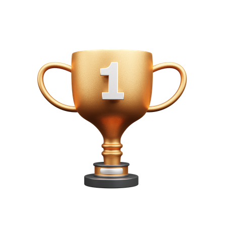 Education Trophy  3D Icon