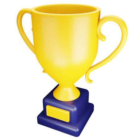 Education Trophy  3D Illustration