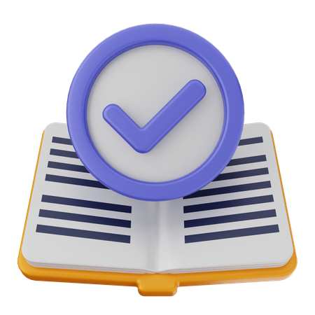 Education Verification  3D Icon