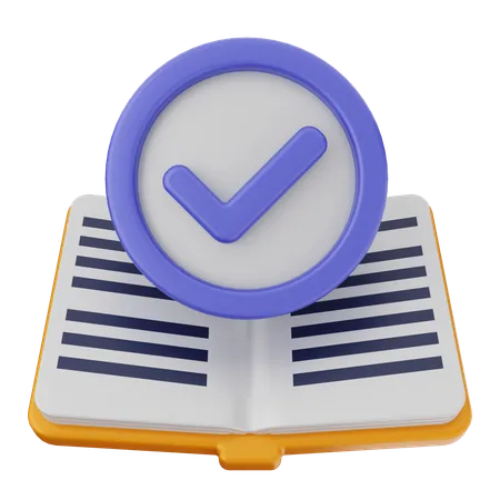 Education Verification  3D Icon