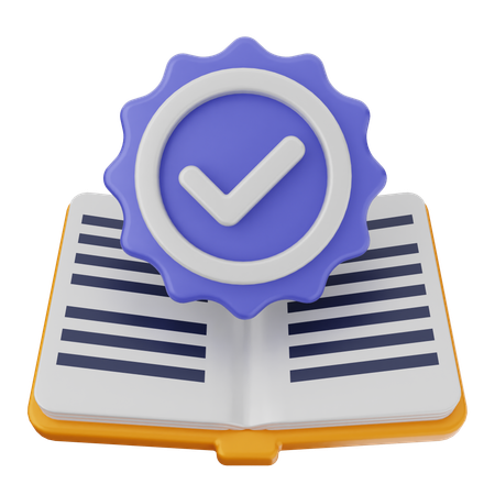 Education Verification  3D Icon