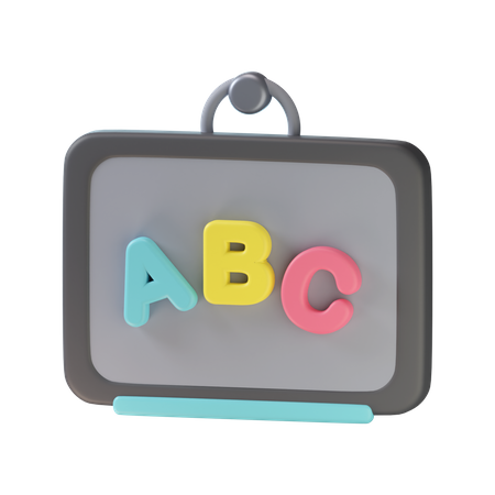 Educational Board  3D Icon