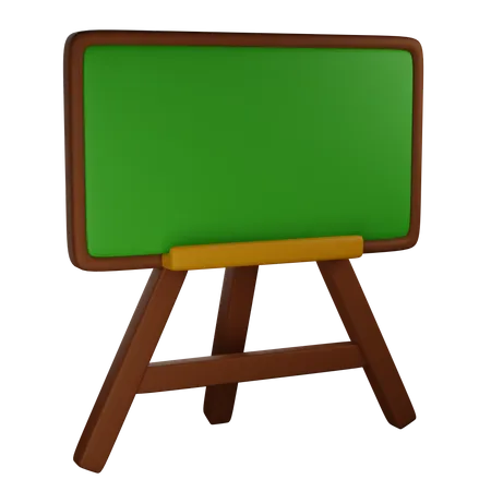 Educational Board  3D Illustration