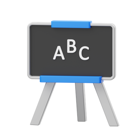 Educational Board 3D Icon