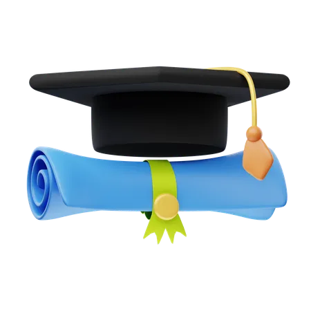 Educational Degree  3D Icon