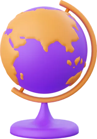 Educational globes  3D Icon