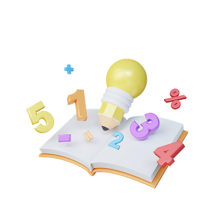 Educational Idea  3D Icon