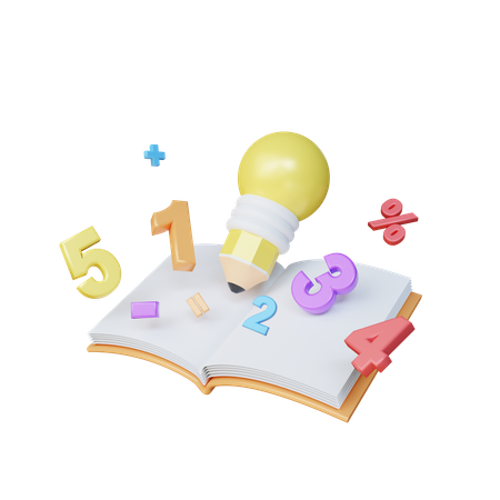 Educational Idea  3D Icon