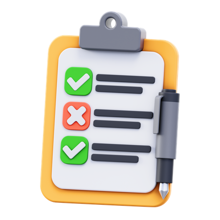 Educational Notes  3D Icon