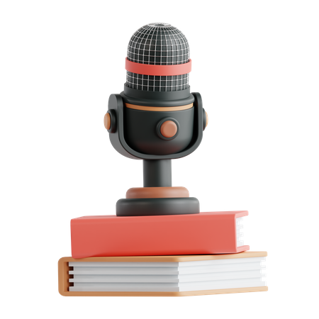 Educational Podcast  3D Icon