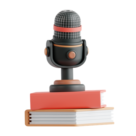 Educational Podcast  3D Icon