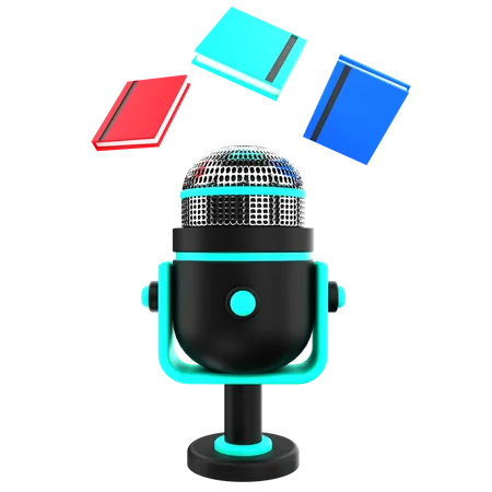 Educational Podcast  3D Icon