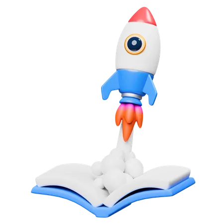 Educational Startup  3D Icon