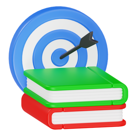 Educational Target  3D Icon