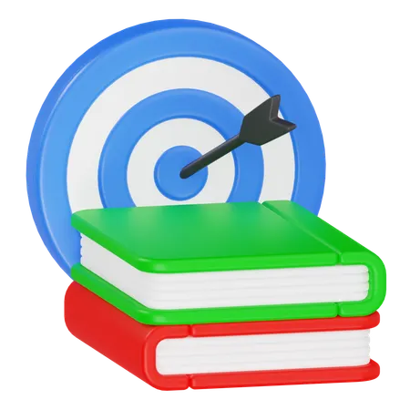Educational Target  3D Icon