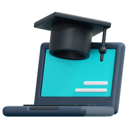 Educational Video 3D Icon